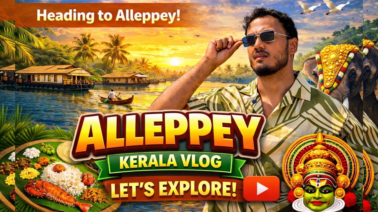 Alleppey Backwaters Vlog 🌴 | Houseboat Experience in Alappuzha | Kerala Travel Vlog 
