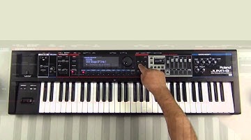 Roland Juno-Gi - How to create Favorites