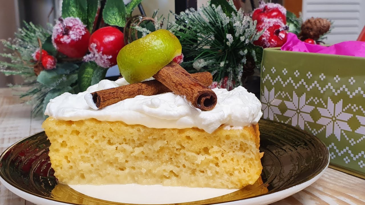 Ponche de Creme Tres Leches Cake Episode 913 YouTube