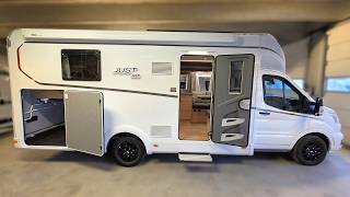 6 Beds, Hidden Features & BIG Shower Bathroom in Luxury Motorhome | Dethleffs T7055 DBL Just Go