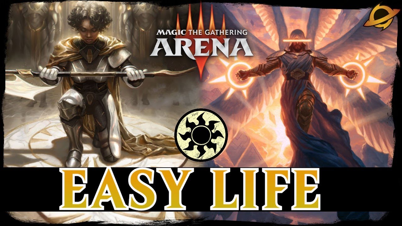 LIFE IS EASY | MTG Arena - Mono White Life Gain Counters EDGE OF ETERNITIES Standard Deck