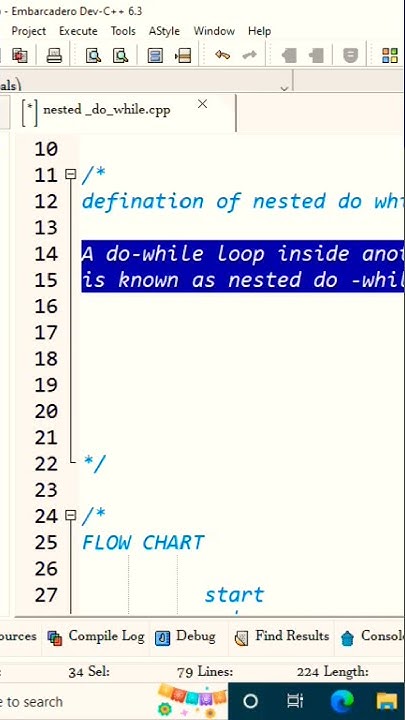 /|nested do while/ - YouTube