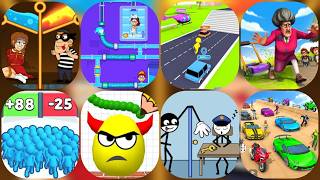 Flow legend, shape change, count master ,pull the pin 3 game #viral #games screenshot 5