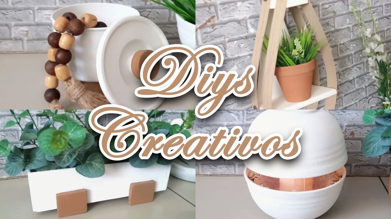 💡😲 ¡¡4 INCREIBLES IDEAS!! que querrás hacer para decorar tu hogar, FÁCILES Y RÁPIDAS