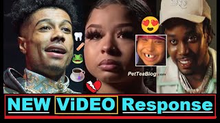 Blueface Breakup with Chrisean Rock over Fivio Foreign, She Begs for him Back! New ViDEO Response ☕🐸