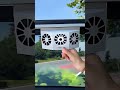 Product Link in Bio ( # 1606 ) ✅ Auto Solar Ventilating Fan for Car