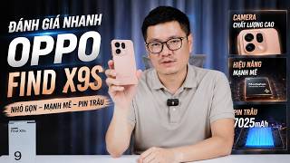 Đánh giá nhanh OPPO Find X9s: 9/10 so với OPPO Find X9