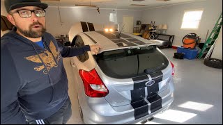 We Bought a Cheap WRECKED Ford Focus ST & We're Going to Rebuild It!(With Aftermarket Part SURPRISE)