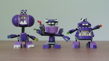 LEGO MIXELS SERIES 6 MUNCHOS Snax Berp Vaka Waka Munchos Max