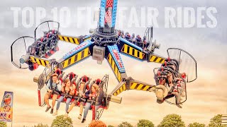 TOP 10 FUN FAIR RIDES 2021