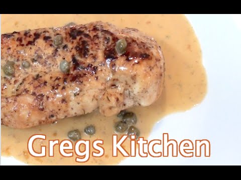 5 STAR CREAMY CAPERS CHICKEN BREAST RECIPE - Greg's Kitchen