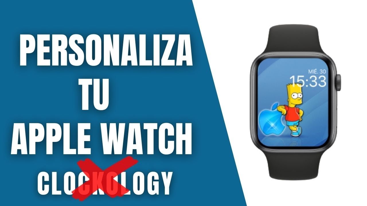 PERSONALIZA tu Apple Watch SIN Clockology⌚[2022] - YouTube