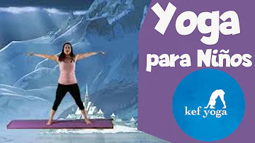 Yoga para niños, Kef Yoga, Frozen: Elsa y Ana en Arandelle. Un cuento con Yoga