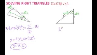 13.1 Right Triangle Trigonometry (Day 1)