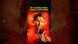 Why the Darkhold punished Strange but accepted Wanda #Marvel #fyp #foryou #DC