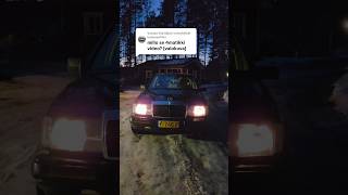 Tänään Klo 20:00 uutta videota. Aiheena w124 300D 4matic #mercedesbenz #w124 #4matic #om603