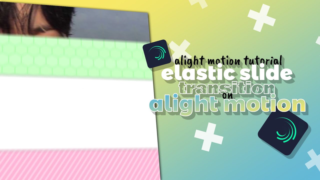 elastic slide transition on alight motion | alight motion tutorial ...