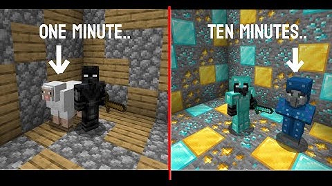 MINECRAFT, but a RANDOM MOB spawns EVERY MINUTE!