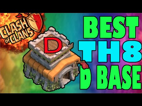 clash of clans attacking other players is temporarily disabled Clash of Clans - BEST Town Hall 8