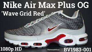 air max plus wave grid grey