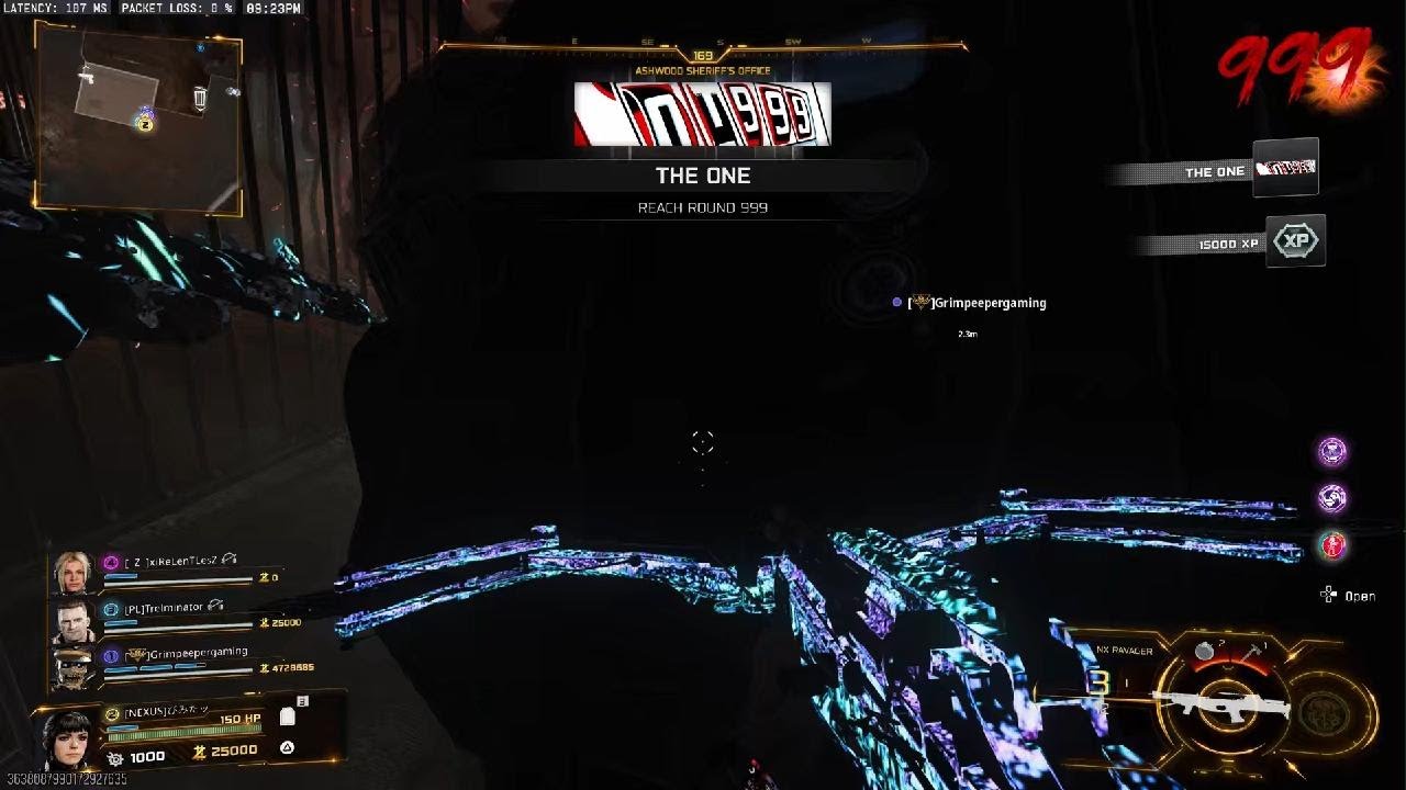 Rd 999 Zombies Completed