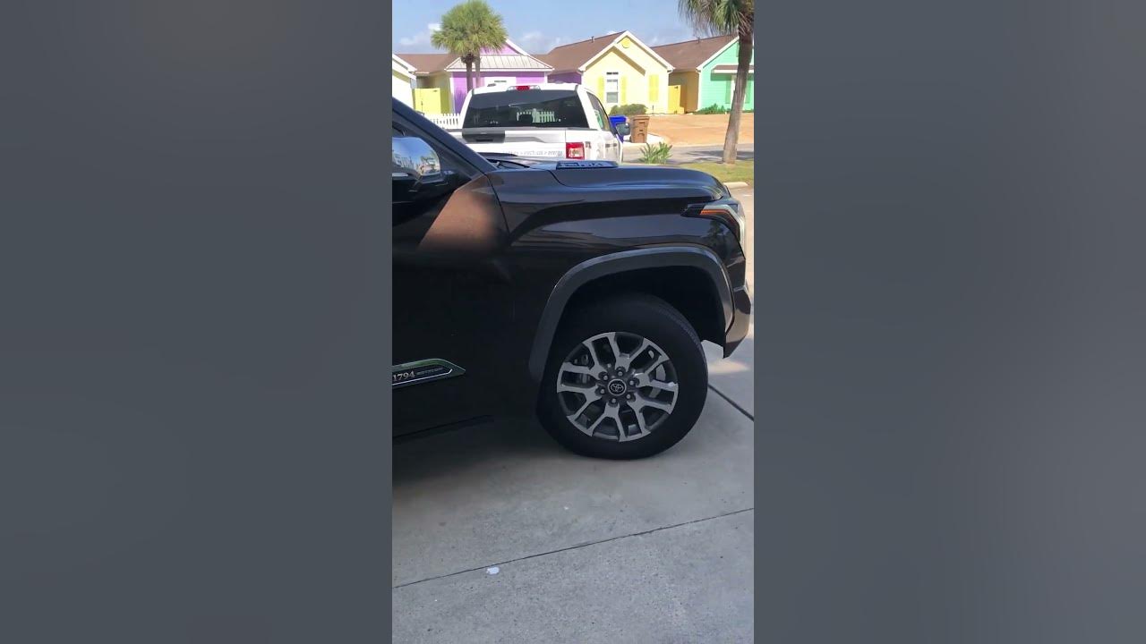 Toyota Tundra Hybrid 2023 Brake SQUEAL YouTube