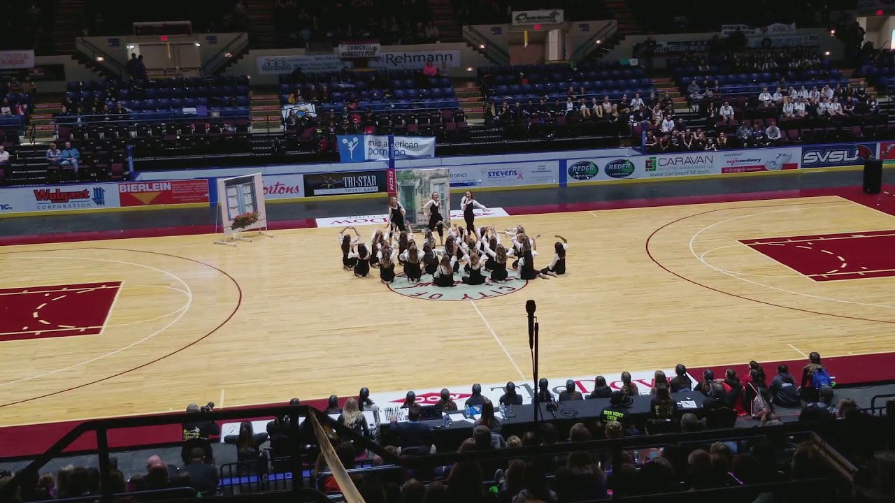 Heritage Varsity Pom Pon High Kick Champs 2017 YouTube