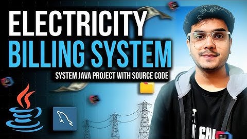Electricity Billing System | Java Project | Creating Bill Details class