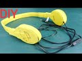 How To Make A Headphone 🎧 At Home | Using waste materials