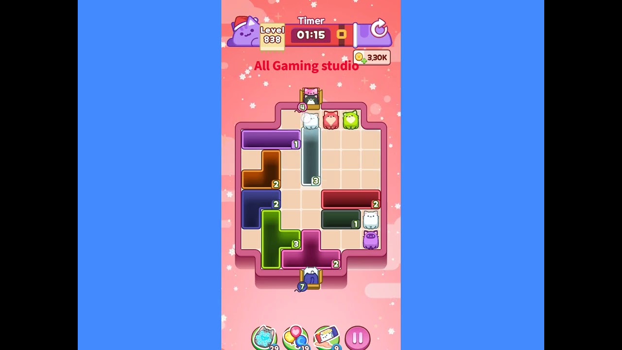 Drop the cat level 838 walkthrough solution 