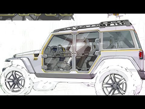 Jeep Safari Concept with Mark Allen