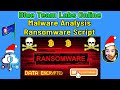 Ransomware Script - Beginner Malware Analysis - Blue Team Labs Online