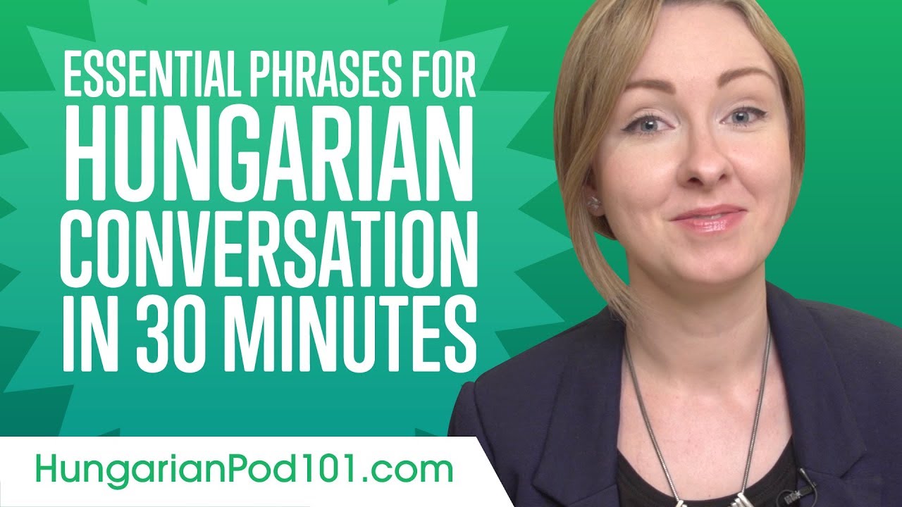 ⁣Essential Phrases You Need for Great Conversation in Hungarian