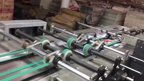 HLZ 1020B Automatic Flexo Printing Exercise Book Notebook Making Line