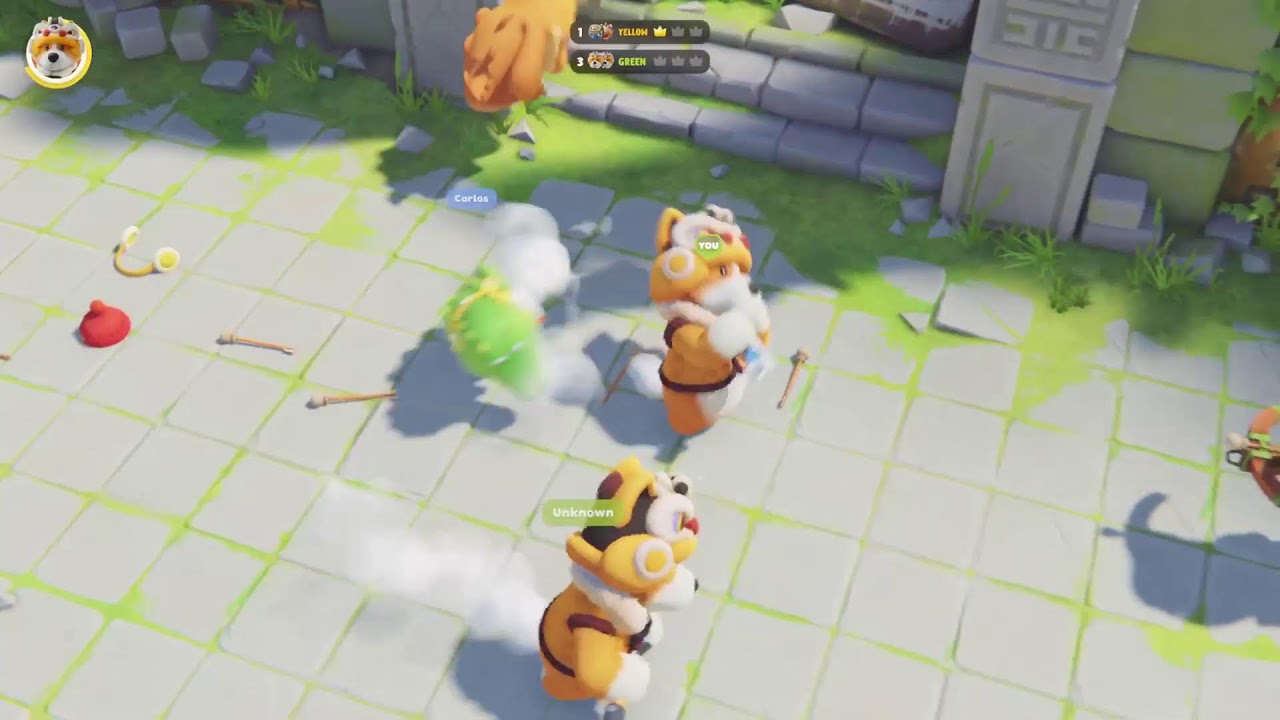 Grinding achievements Party animals