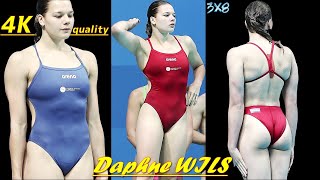 [4K] Women's Diving | Daphne WILS | 2017 FINA Diving  #tuffi  #diving  #saltos