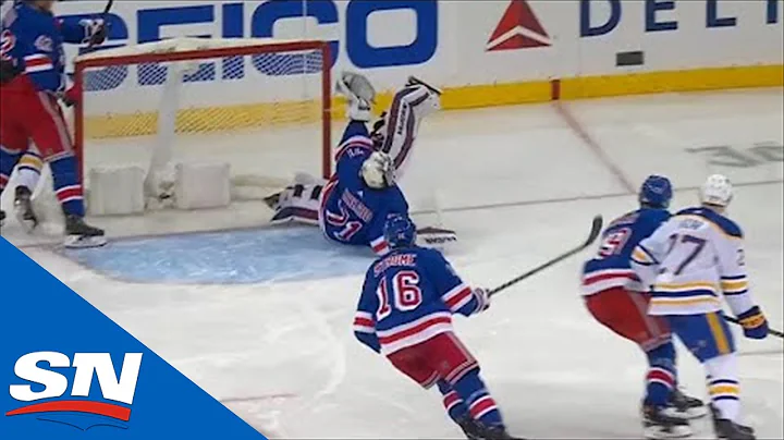 Keith Kinkaid Flashes Glove While Off-Balance To R...