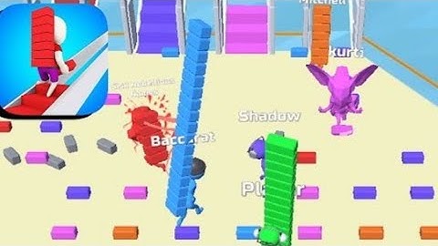 ✅ Bridge Race in Max Level iOS Android Walkthrough Gameplay Update New Mobile Games #gameplay #Game