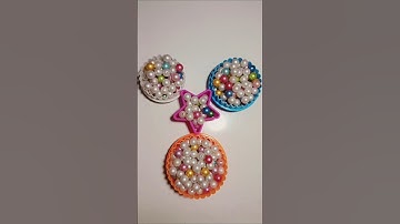 round beautiful cookie cutter set reverse Moti pearl effect fall|satisfying asamar