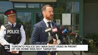Man, 27, killed steps from his North York home: Toronto police