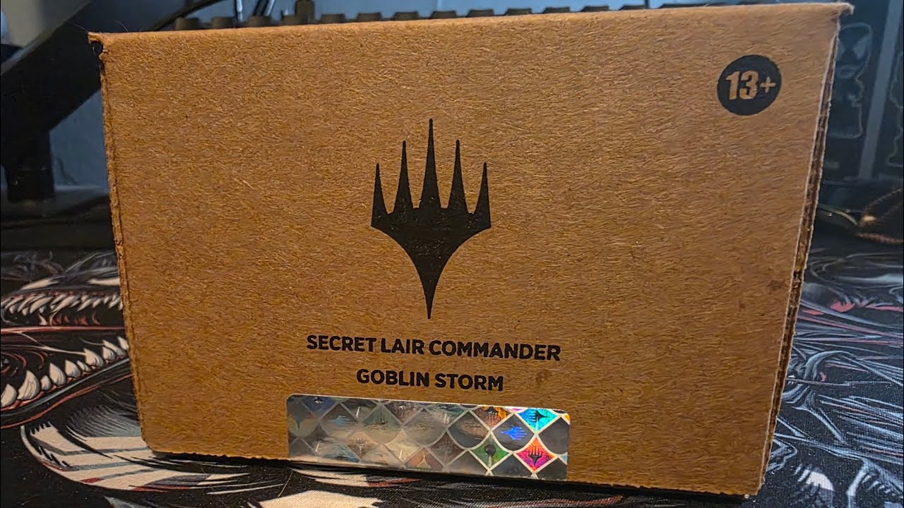 Opening the Goblin Storm Secret Lair commander deck! - YouTube