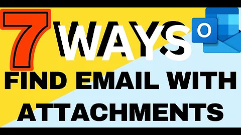 Find Email Attachments FAST in Outlook with These 7 Tricks