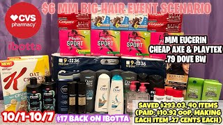 CVS haul 10/1-10/7/23 | 🔥Amazing stock up price items | $6 MM for Big Hair Event |Cheap Cottonelle