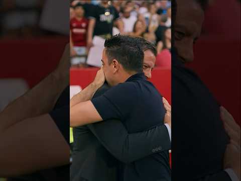 Admiration and respect for Quique and Xavi on a day of farewells ????