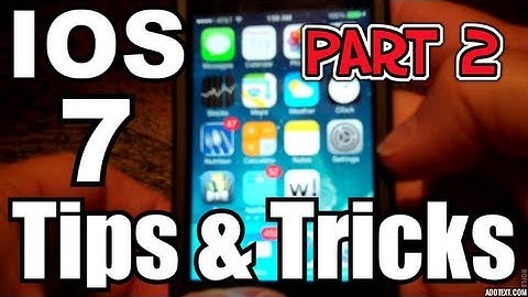 More iOS 7 Tips, Tricks and Hidden Features - Apple IOS 7