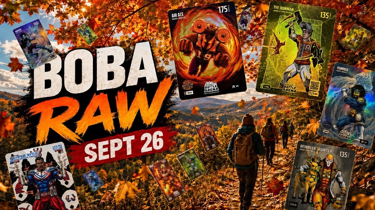 Walter Payton On Top--BOBA RAW Saturday Sept 26