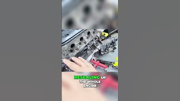 LS Engine Rebuild: Upgrades, Tear Down, and Restoration! #shorts