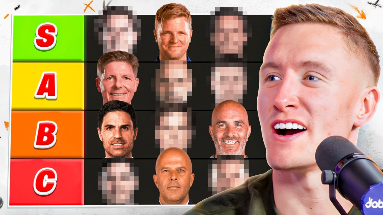 TIER LIST: The Premier League Manager SACK RACE