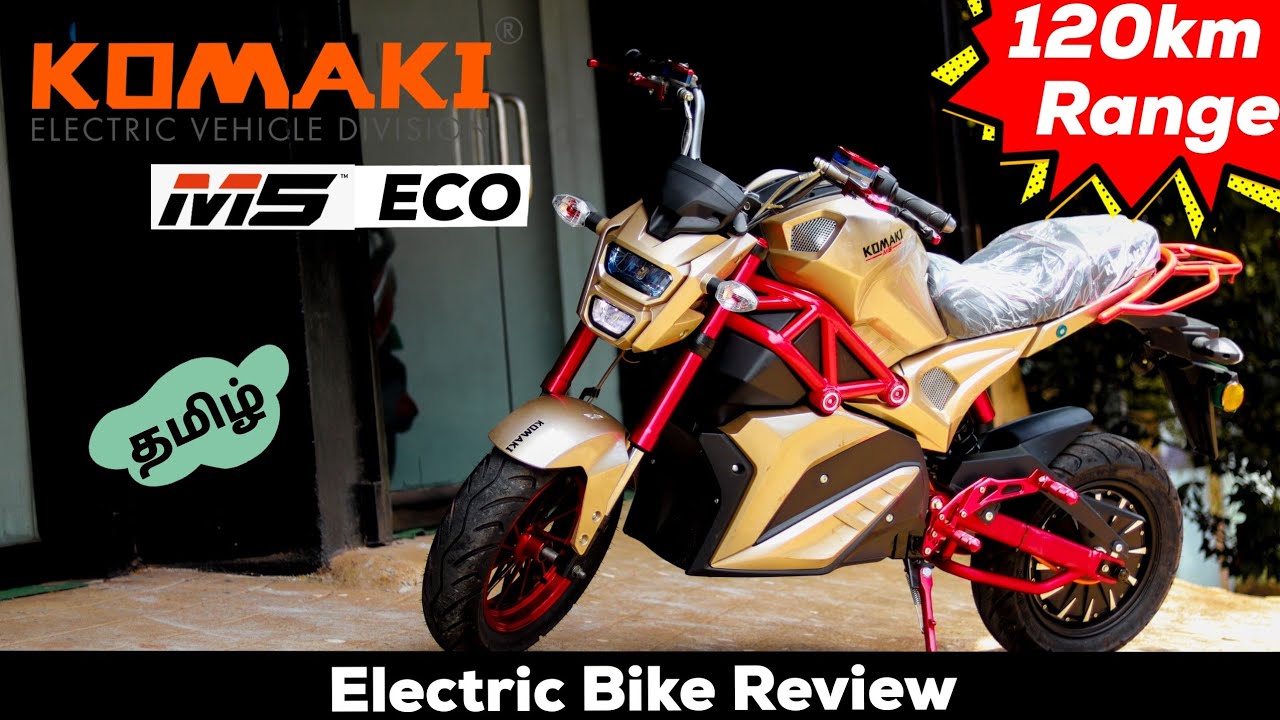 komaki M5 Eco Electric Bike Review in Tamil Moto Bucket Top Speed