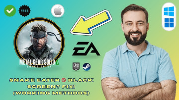 How to Fix Metal Gear Solid Snake Eater Black Screen / Crashing (Quick & Easy 2025)